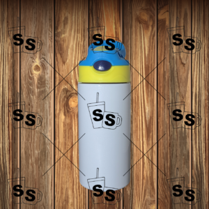 Straight Skinny Kid Tumbler 12oz Blue/Yellow