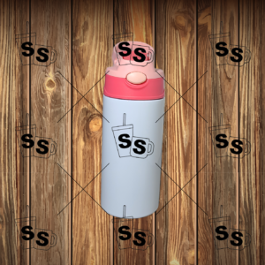 Straight Skinny Kids Tumbler 12oz Pink/Pink